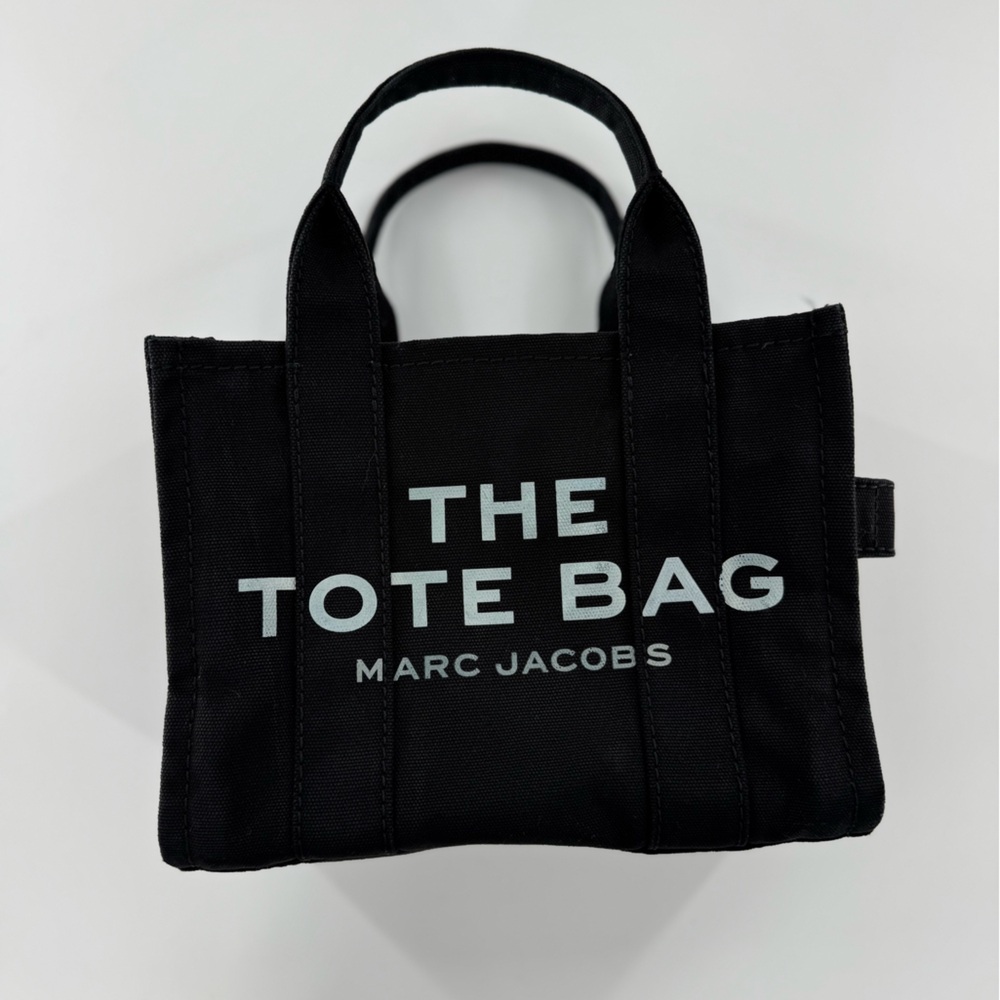 Marc Jacobs The Tote Bag Black Canvas Small/Mini Crossbody
